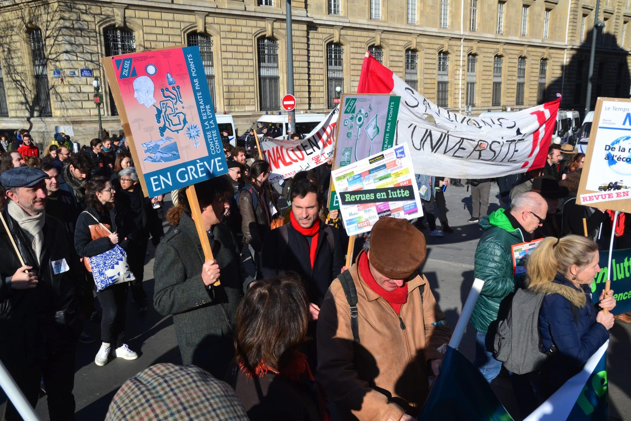 Manifestation contre la L